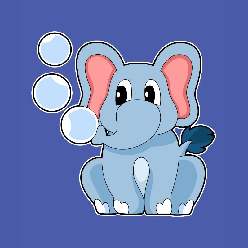 Elephant Water Bubbles