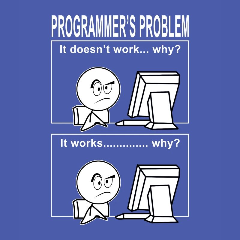 Programmer Computer Scientist Funny Cartoon