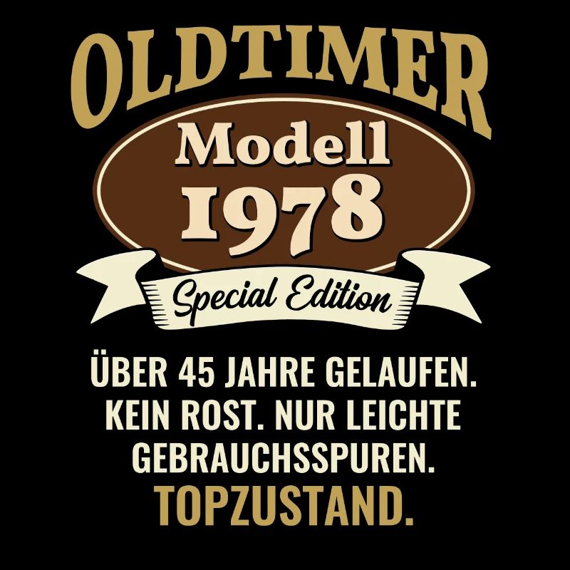 45 Jahre Oldtimer Modell 1978 45. Geburtstag