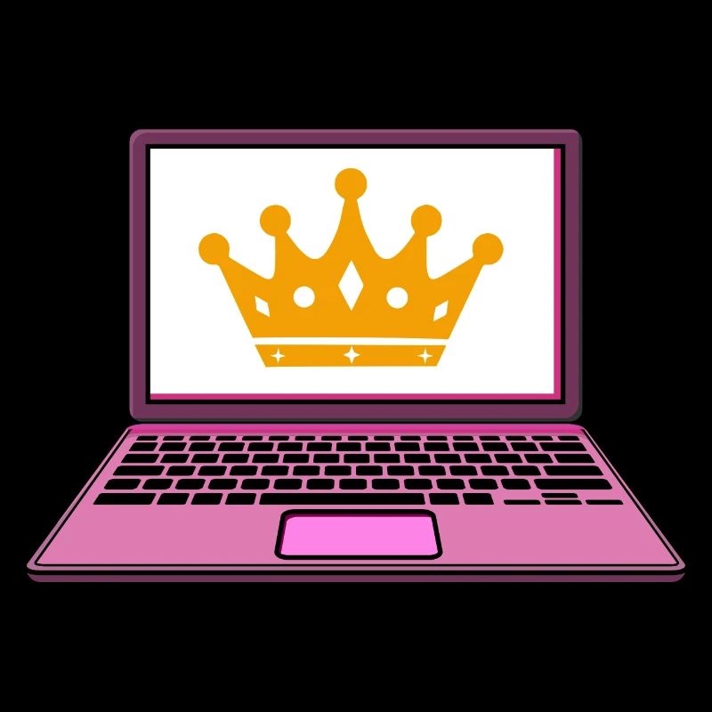 Computer Krone Königin Programmiererin