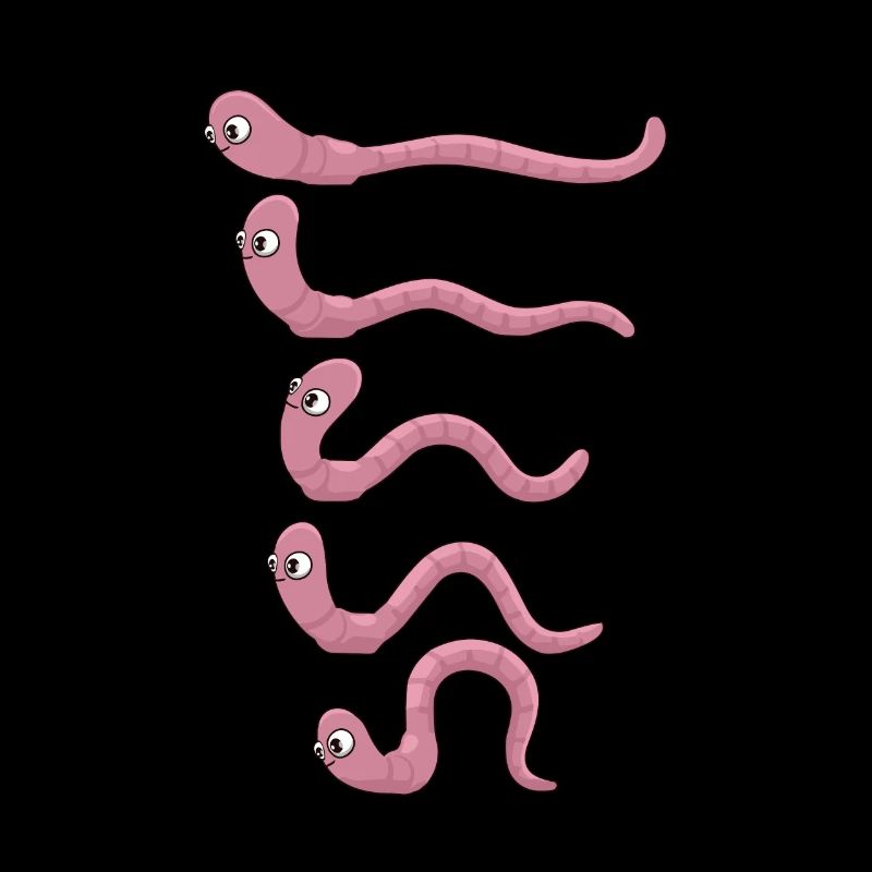 Funny Earthworm Composting Worm Farmer