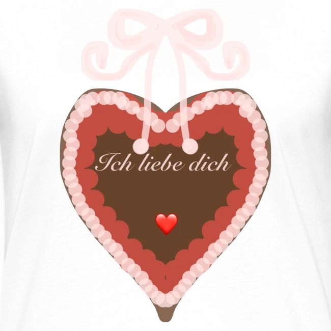 Lebkuchenherz ich liebe dich
