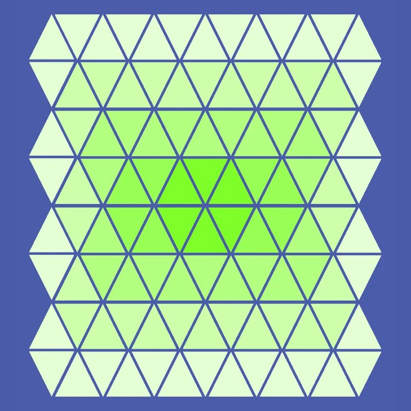 Green Gradient Pattern