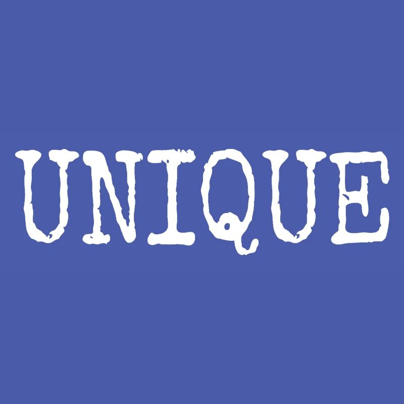 unique, unique, unique valeur de soi unique