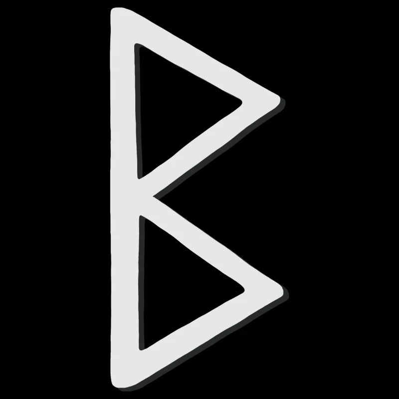 Futhark Alphabet runique Berkana
