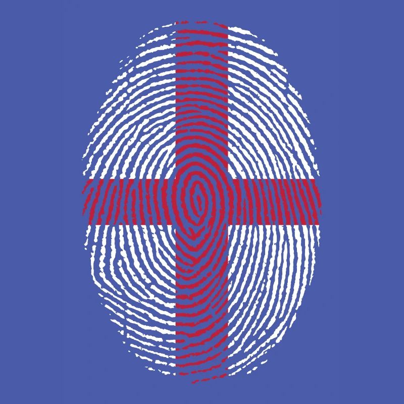 Empreinte digitale du drapeau anglais