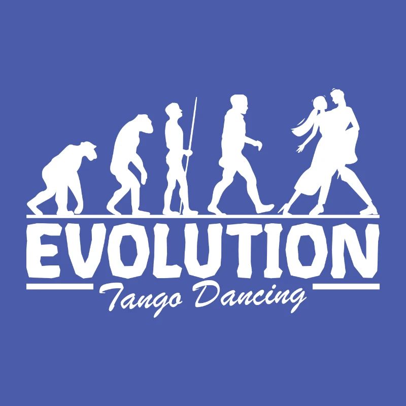 Tango danse évolution de la danse drôle pour couple de danse