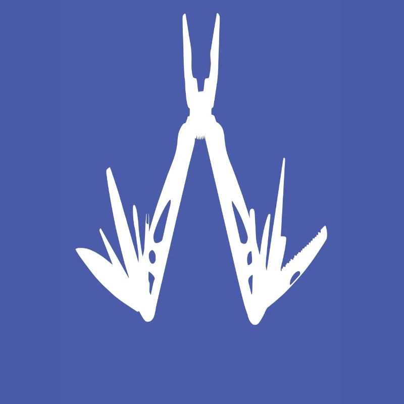 Multitool en blanc