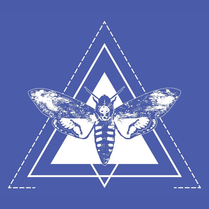 Moth insect butterfly triangle