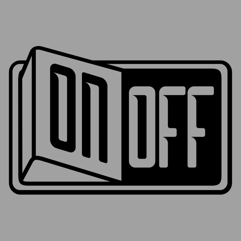 turn off off on switch button switch on