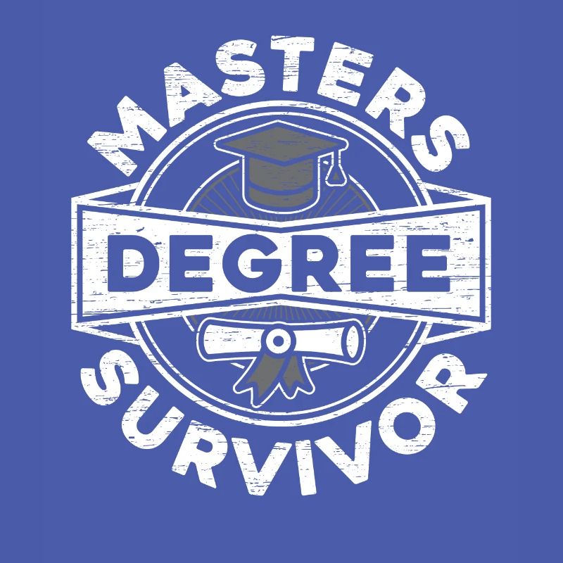 Masters Degree Survivor Student Master Abschluss