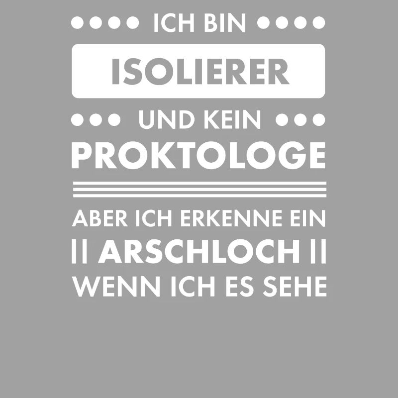 Isolierer I Isolierfacharbeiter oder