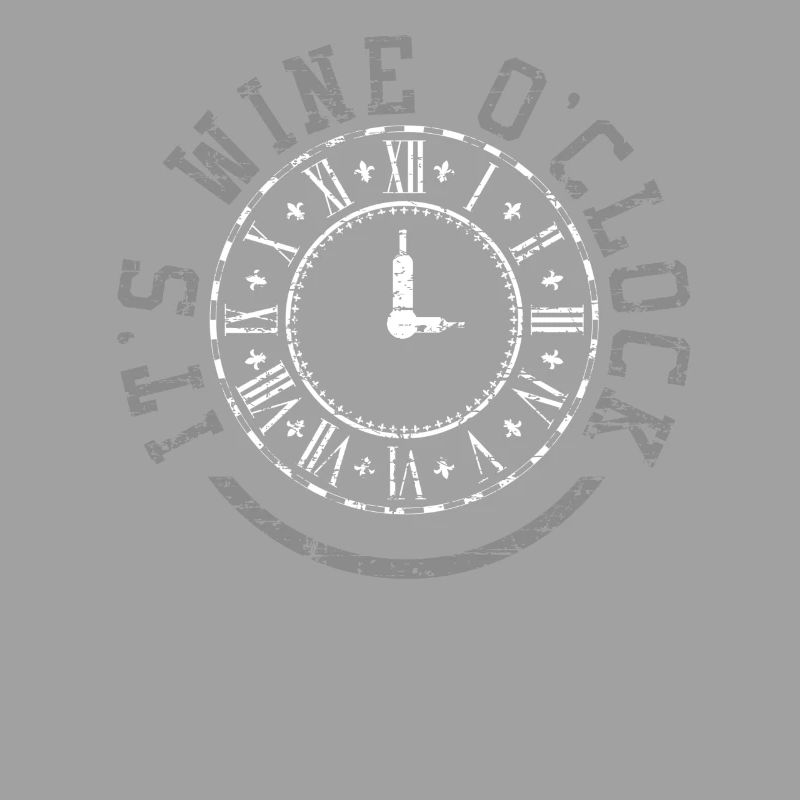 Wine clock time grape gift red wine white wine