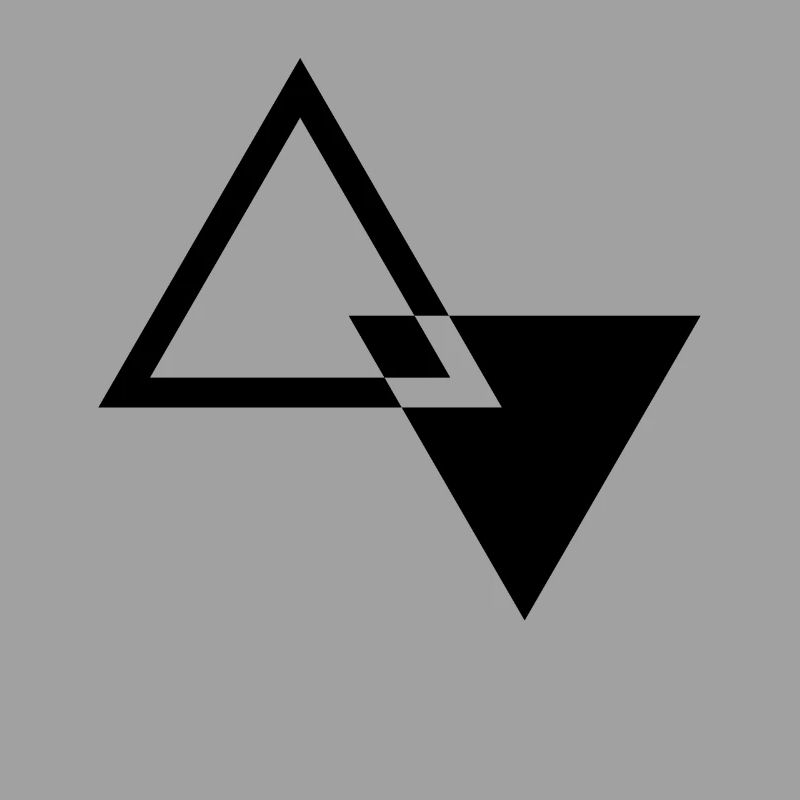 FORME TRIANGLE MODERNE