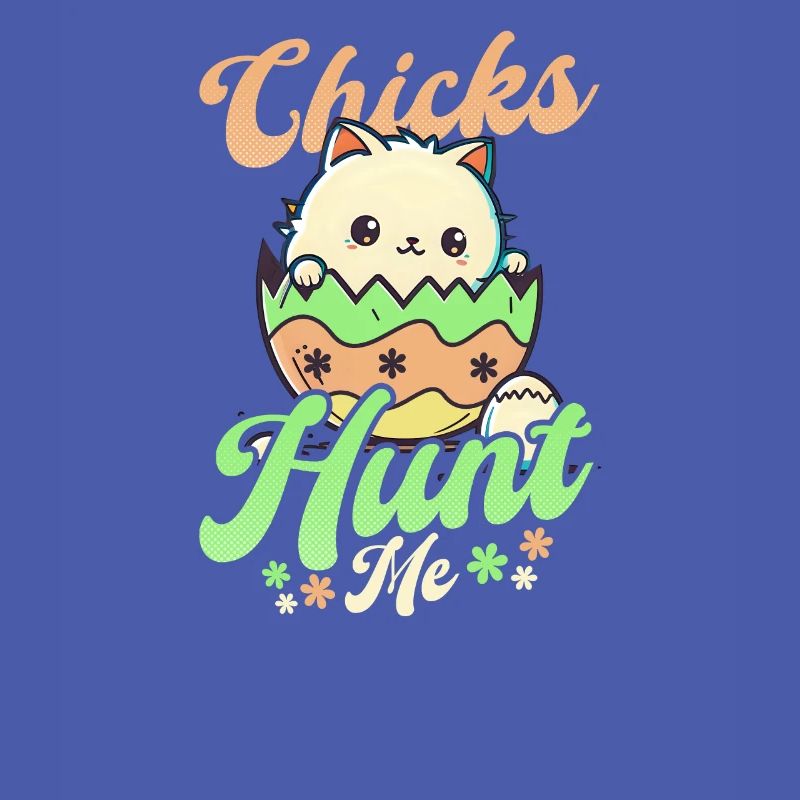 Cat Easter Chicks Hunt Mhe