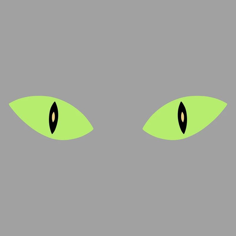 ★ Couleurs de conception modifiables ★ Deux yeux de chat