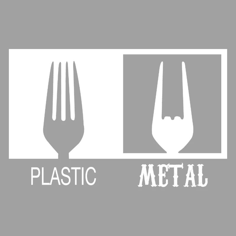 Plastic en metaal, Heavy Metal, Hard Rock, Fork