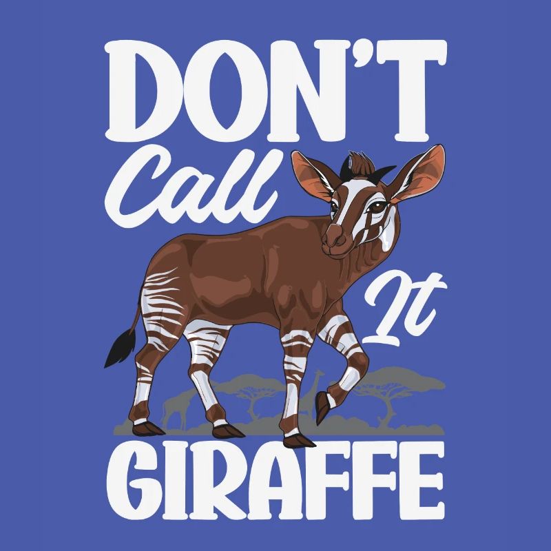 Funny zookeeper okapi lover