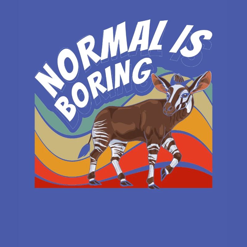 Funny zookeeper okapi lover