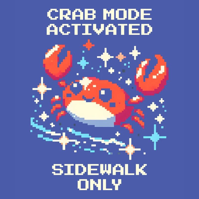 Crab mode activated: sideways only | Crab