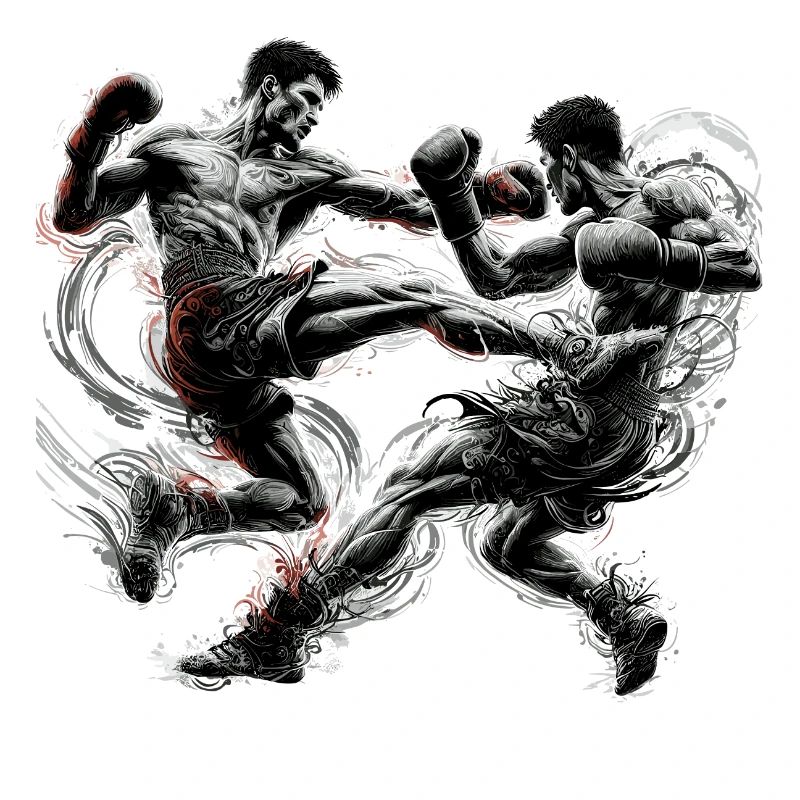 Kickboxing Boxe thaïlandaise Cadeau de boxe Muay Thai