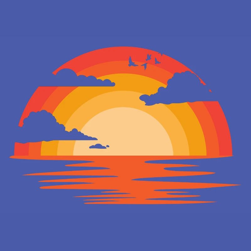 coucher du soleil
