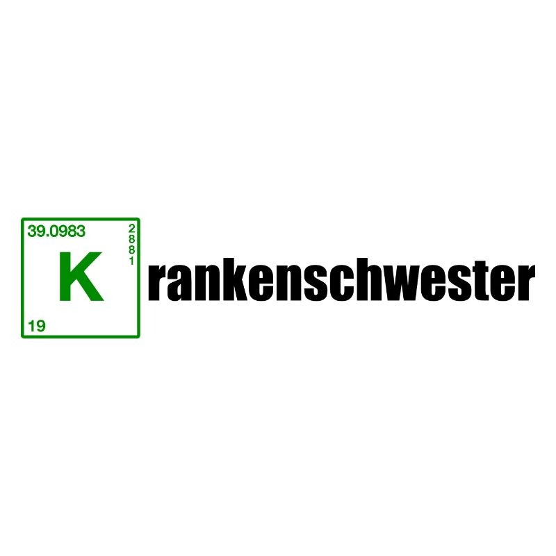 Krankenschwester Geschenk black