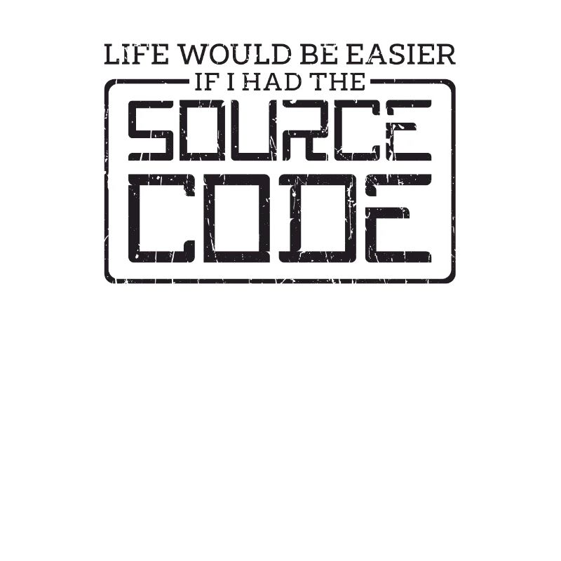 Life would be easier if I had the source code -