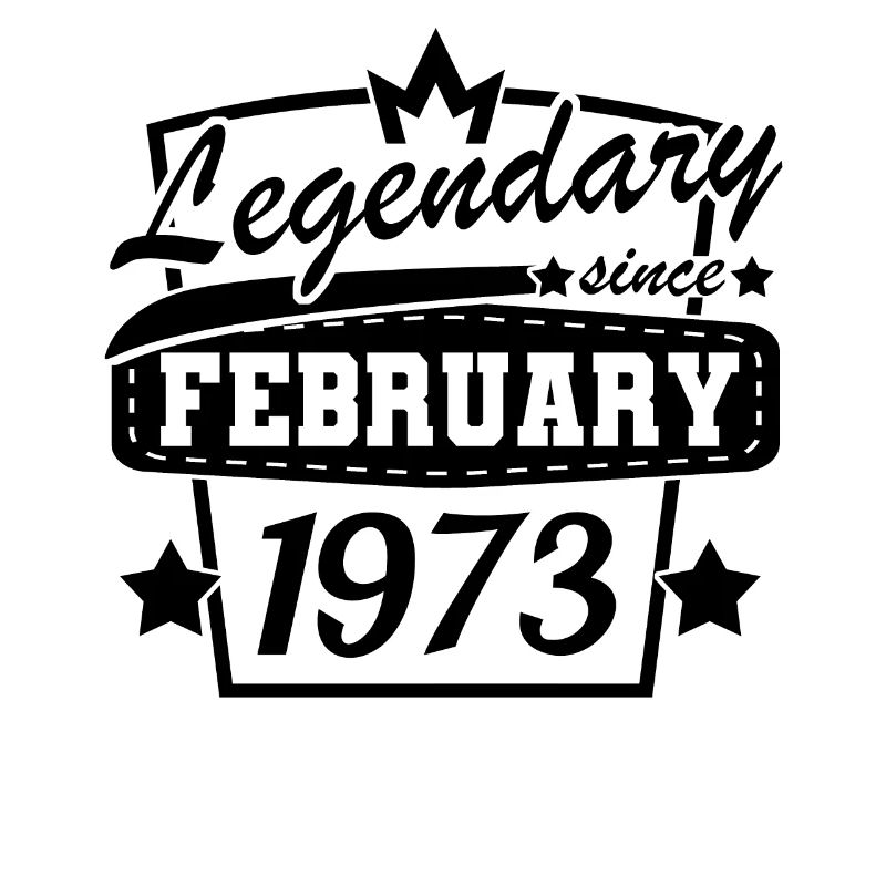 Février 1973 Rétro Anniversaire