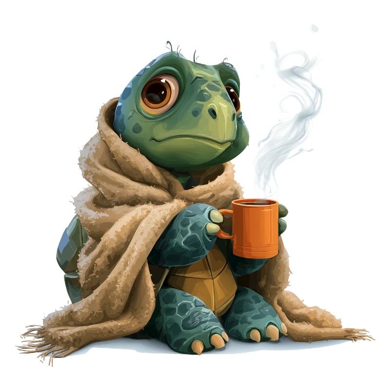 Coffee Turtle Design