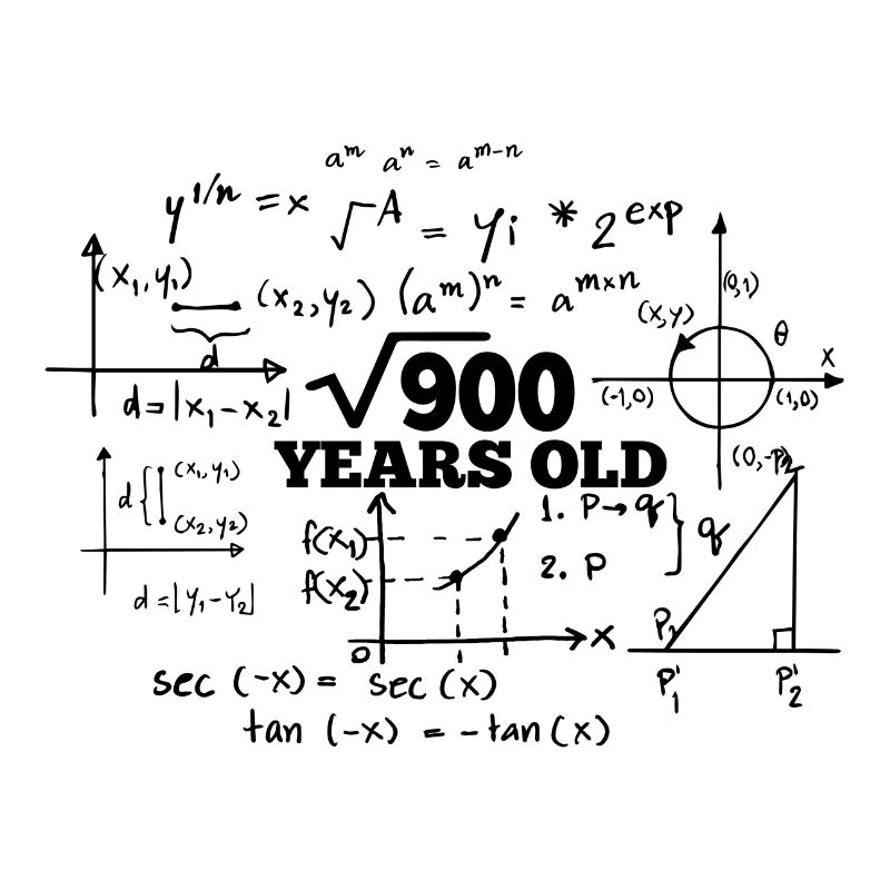 30 Years Math Gift