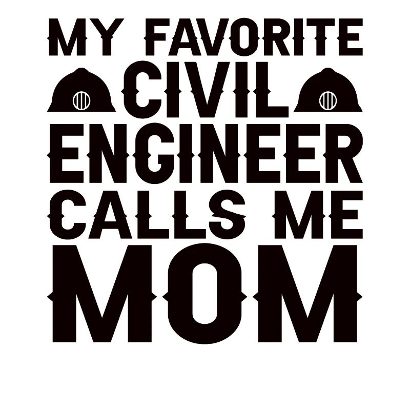 Civil Engineer Bridge Construction Statics Son Mama Engineer