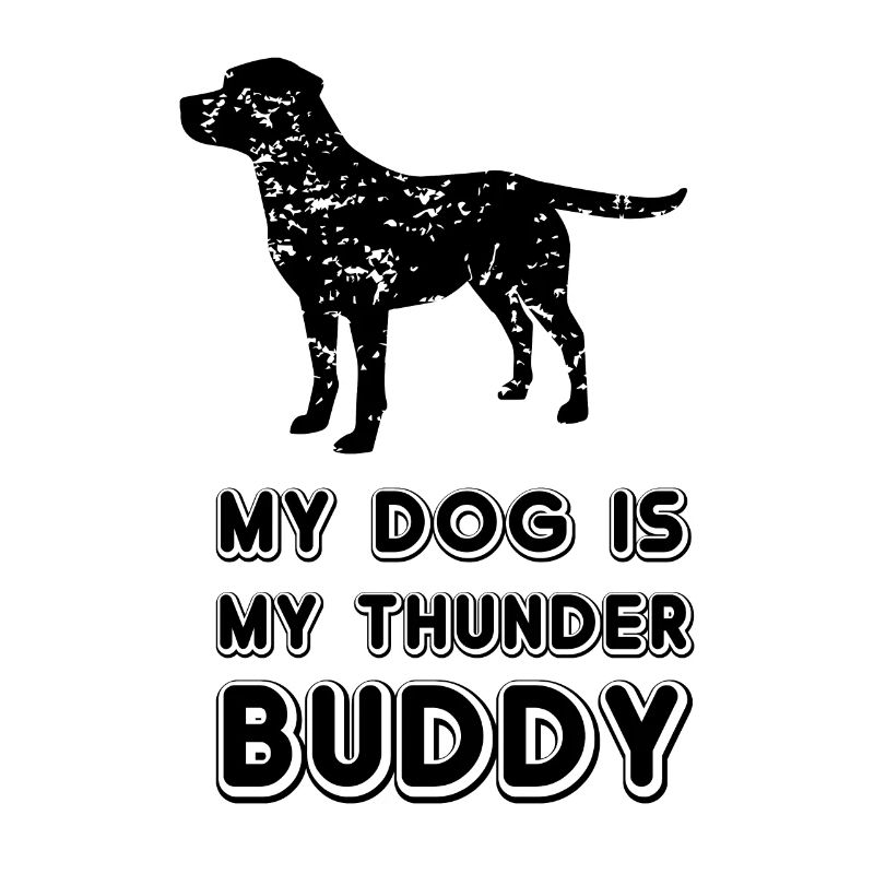 Mon chien est mon Thunder Buddy
