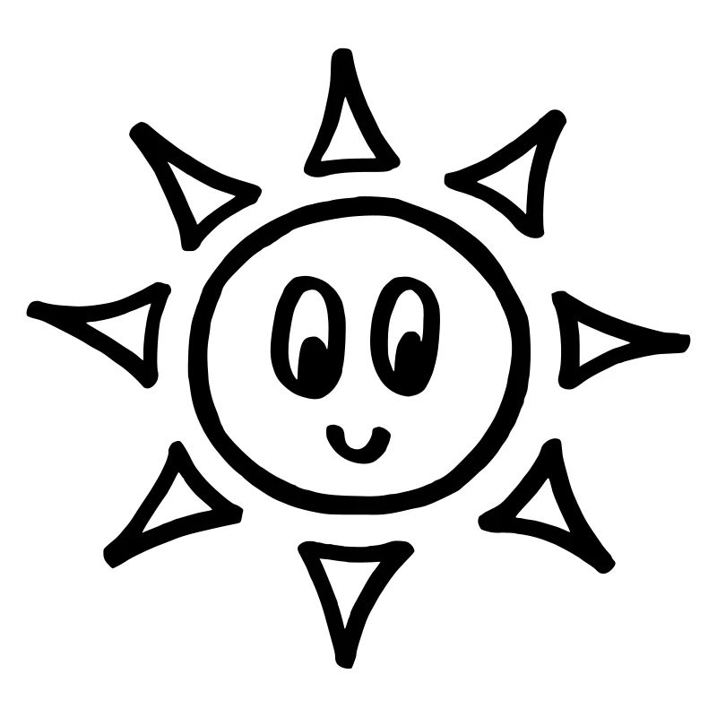 Soleil souriant