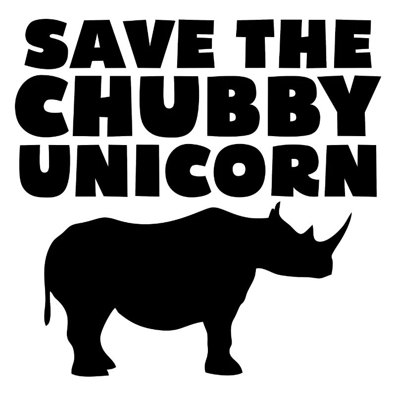 RETTEN SIE DAS CHUBBY-EINHORN