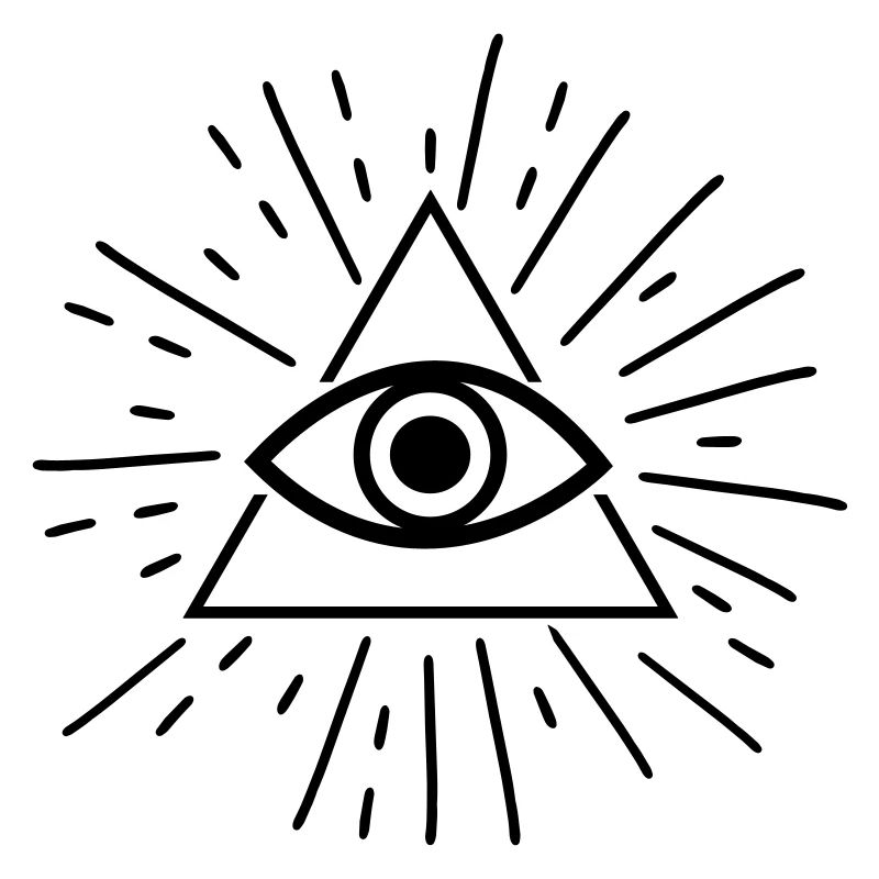 Rayons du triangle oculaire
