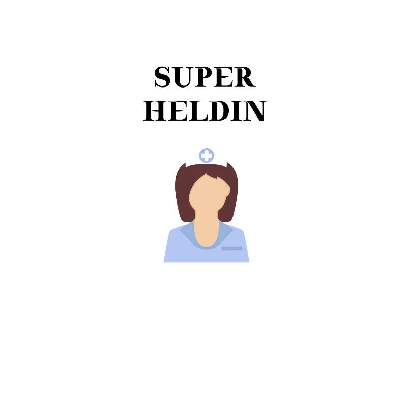 Krankenschwester Superheldin Geschenkidee Heldin