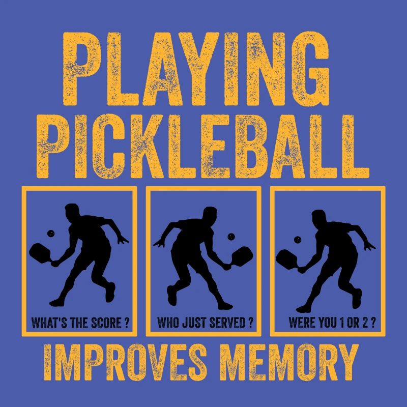Playing pickleball improves memory