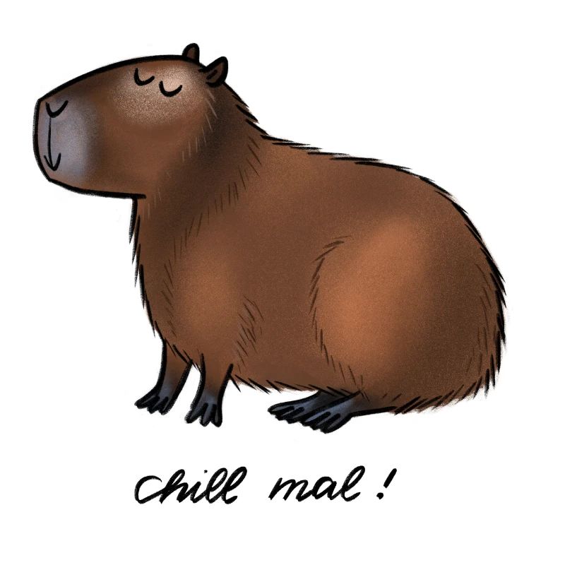 Capybara - chill mal!