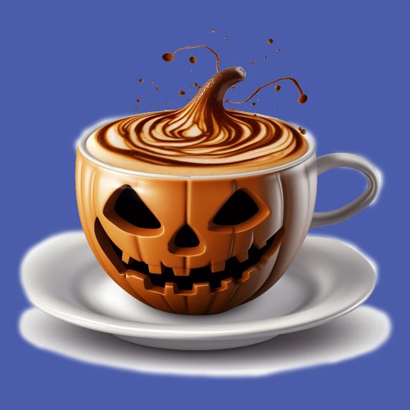 Halloween Kaffeetasse Süßes oder Saures