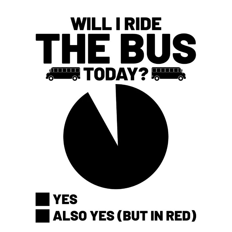 Will I Ride The Bus Today School Busman Driver