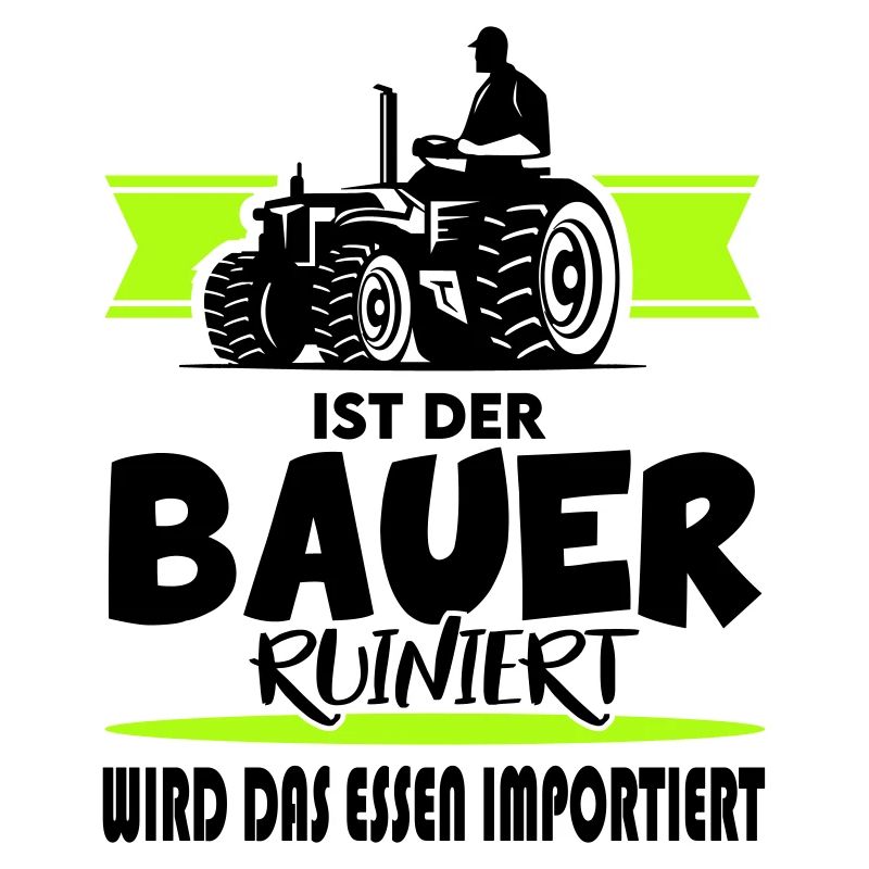 Ist der Bauer ruiniert Demostration Protest