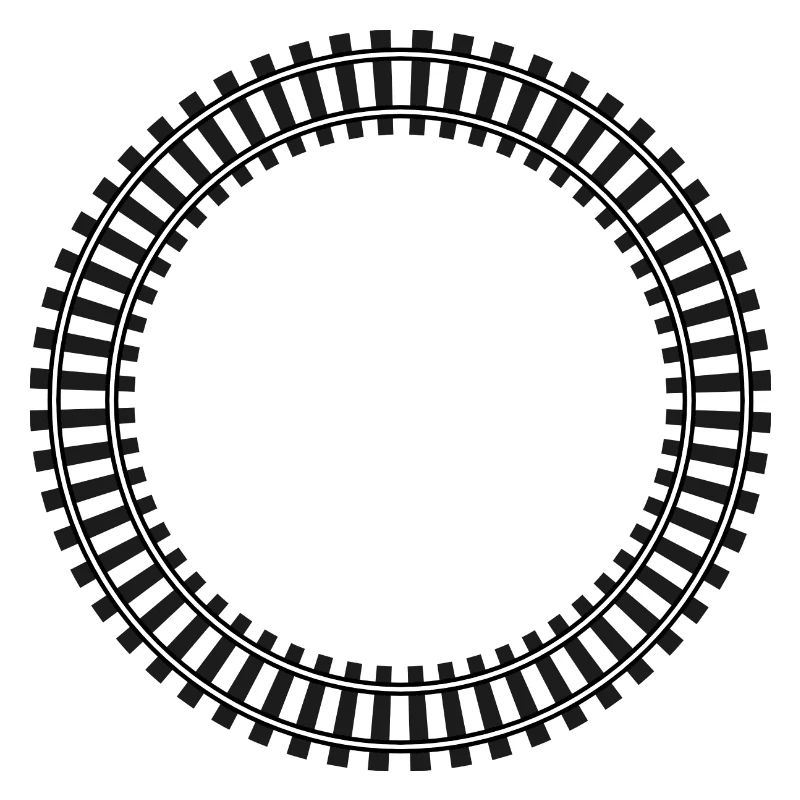 Model Railway Frame Rail Network