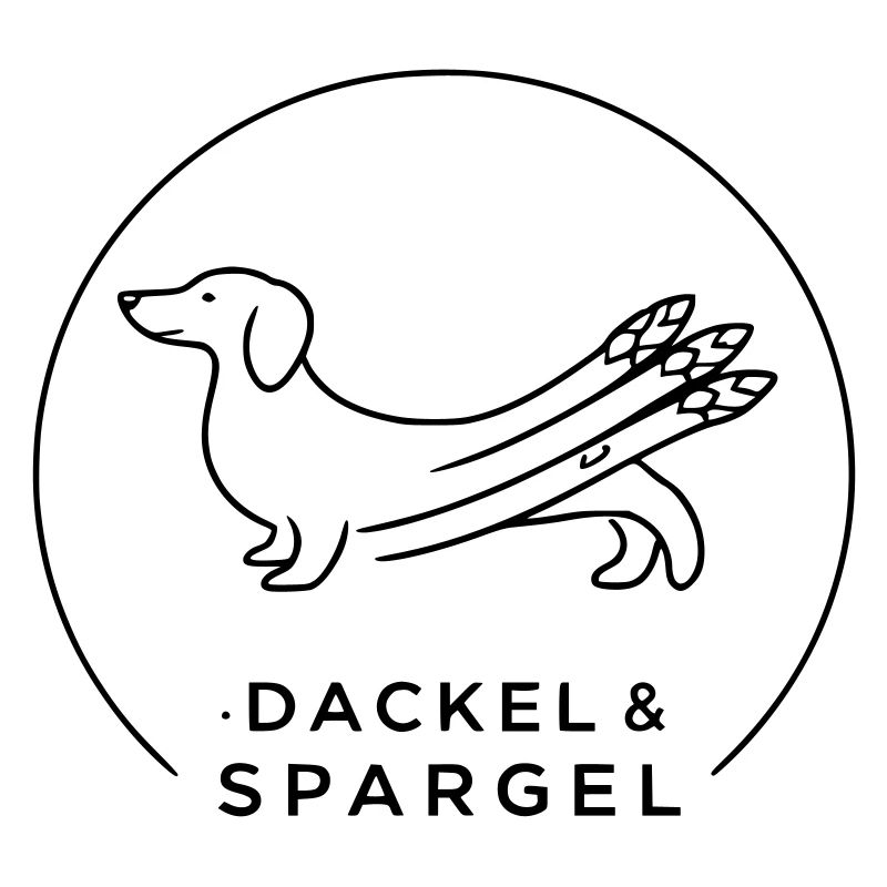 dackel und spargel
