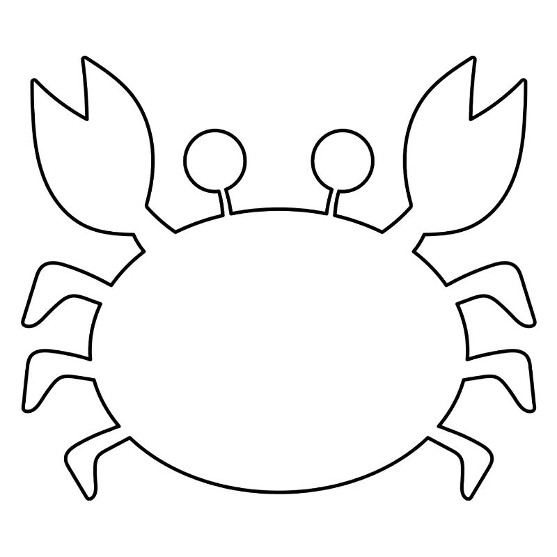 Krabbenumriss