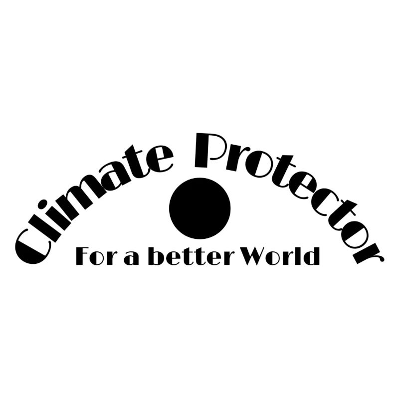 Klimaschutz Statement Climate Protector
