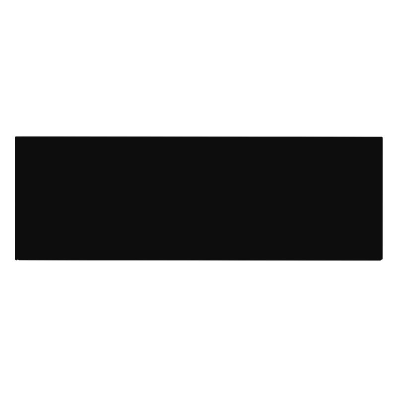 Rectangle abstrait en noir