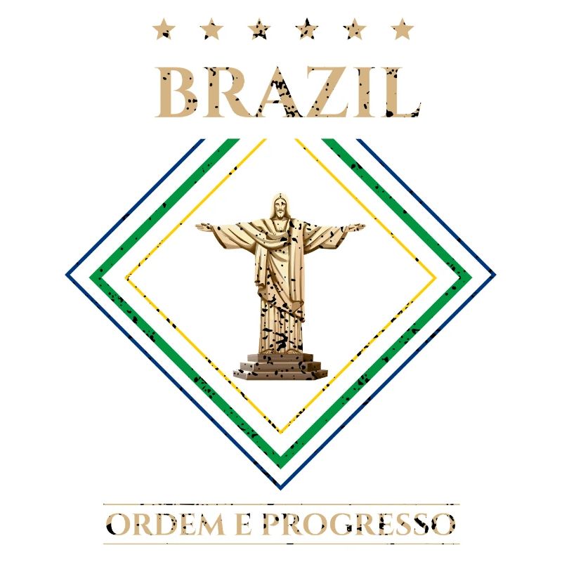 Brésil vintage-Ordre et Progrès