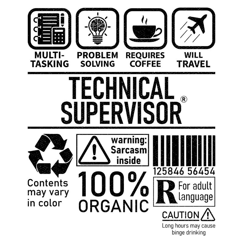 Technical Supervisor multi tasking problem solving