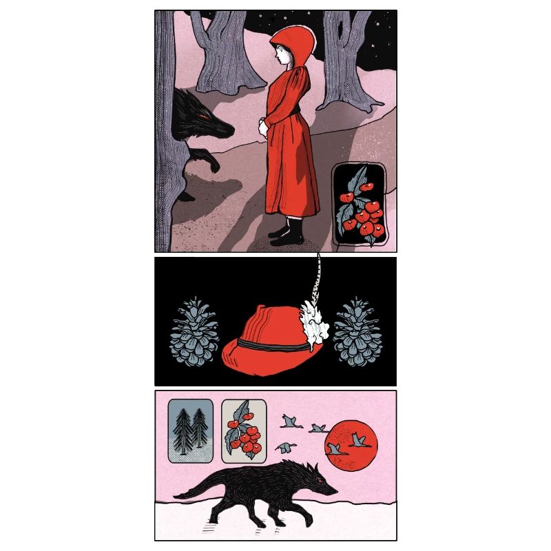 Rotkäppchen Comic